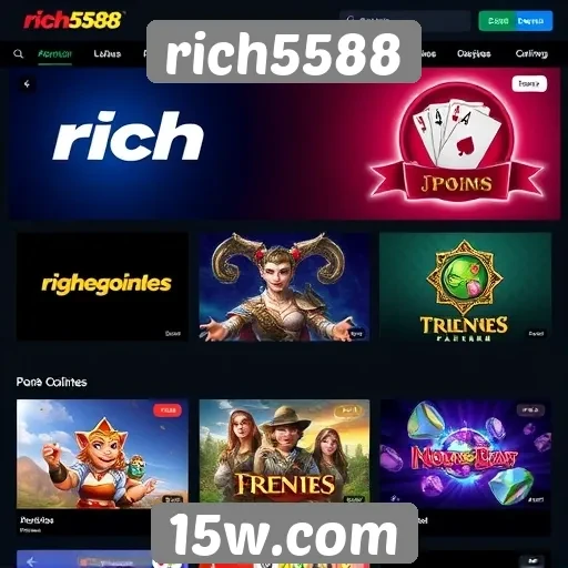 Comparativa entre rich5588 e outros sites de jogos